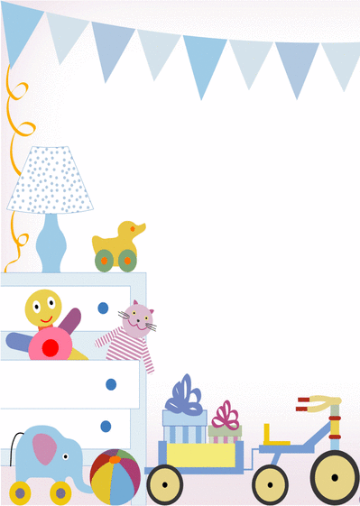 Carte Chambre Bebe Garcon : Envoyer une Carte Faire-part 